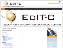 Tablet Screenshot of editc.eu